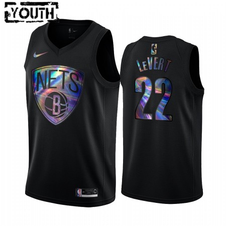 NBA Børn Trøje Brooklyn Nets Caris LeVert 22 Iridescent HWC Collection Swingman NBA Børn Trøje Brooklyn Nets Caris LeVert 22 Iridescent HWC Collection Swingman